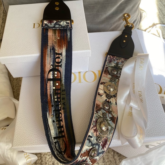 dior guitar strap